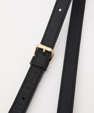 russet レザーショルダーベルト(CE-1651) Black