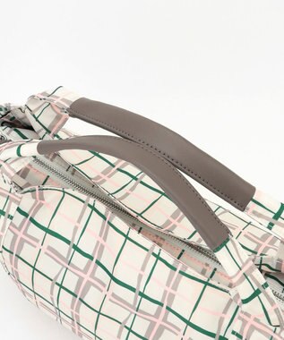 Y'SACCS 総柄プリントトートバッグ グレージュ