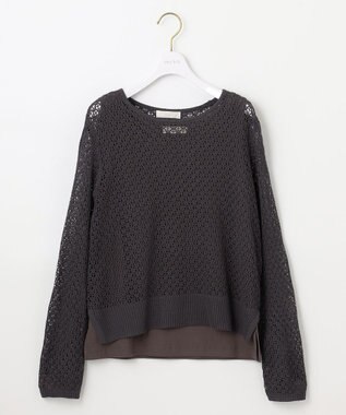 ANY SIS 【2SET】メッシュニット セット スレート