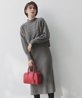  【2SET・洗える】ニット ボレロ × ワンピース