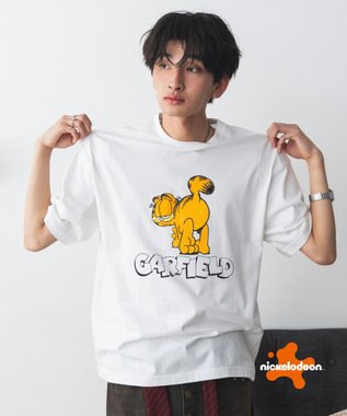WEGO 【ユニセックス着用ITEM】GARFIELDグラフィックT（SS） ホワイト