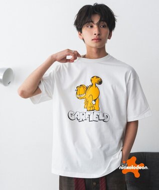 WEGO 【ユニセックス着用ITEM】GARFIELDグラフィックT（SS） ホワイト