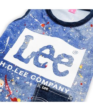 PET PARADISE Lee エコメイド タンクトップ《 スプラッシュ柄》 中型犬 大型犬 ブルー