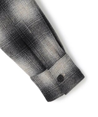 JOSEPH HOMME 【新素材】フェードフラノチェック / シャツブルゾン グレー系3