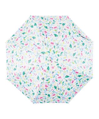 MOONBAT estaa 晴雨兼用 長傘 超軽量 ジューシーフラワー 日傘 遮光 遮熱 UV レッド