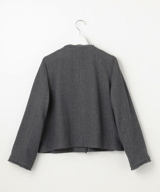 自由区 L 【SHIHOさん着用】ブライトリングツイード ジャケット スレート