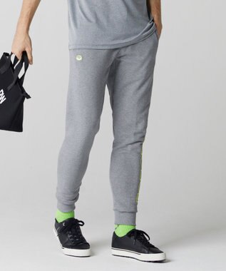 PW CIRCULUS 【MEN】アスレジャー 裏毛 サイドプリント ジョガーパンツ ライトグレー系