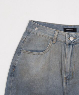 WEGO ウエストクロスワイドデニム デニム