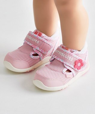 MIKI HOUSE HOT BISCUITS 【14-15.5cm】ダブルラッセル セカンドベビーシューズ