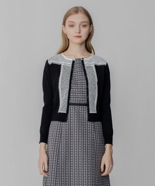 TOCCA 【洗える！】CHAMPS ELYSEES カーディガン ブラック系