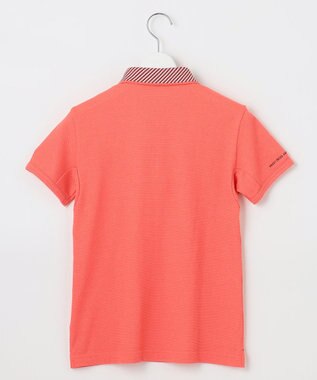 23区GOLF 【WOMEN】ハニカムライト鹿子 半そでポロシャツ ピンク系