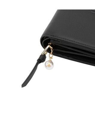 LANVIN en Bleu イエナ 2つ折り中Lファスナー財布 ブラック