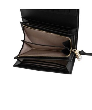 LANVIN en Bleu イエナ 2つ折り中Lファスナー財布 ブラック