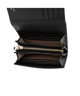 LANVIN en Bleu イエナ 2つ折り中Lファスナー財布 ブラック