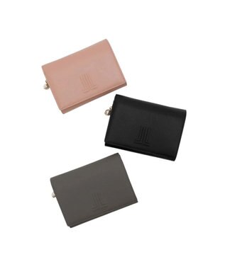 LANVIN en Bleu イエナ 2つ折り中Lファスナー財布 ブラック