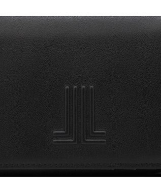 LANVIN en Bleu イエナ 2つ折り中Lファスナー財布 ブラック