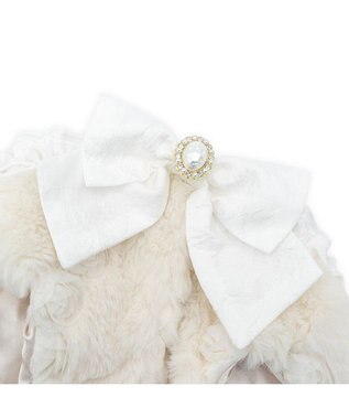 PET PARADISE cherircouture パールリボン ベスト 《ホワイト》 小型犬 ホワイト