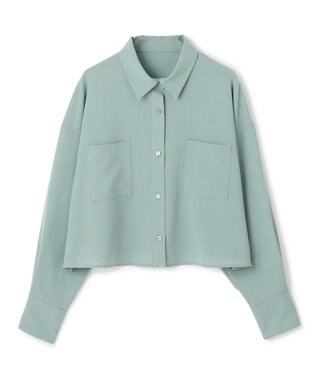 uncrave 新色追加！ドライタッチトロ ショートシャツ アッシュブルー