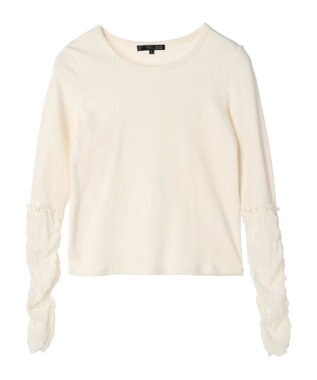 Green Parks ・ＳＵＧＡＲ　ＳＰＯＯＮ　チュールキリカエロンＴＥＥ Off White