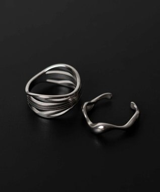 WEGO M2PステンレスSETリング 柄5