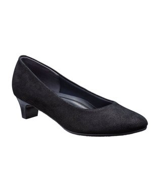 REGAL FOOT COMMUNITY 【ビューフィット】A86X プレーンパンプス パンプス ブラックパール