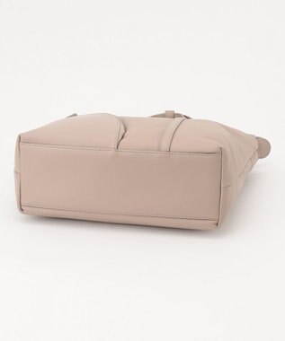 Y'SACCS イタリアンシープ　ビッグトート グレージュ