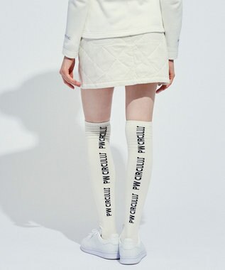 PW CIRCULUS 【裏地付き/防寒】【WOMEN】キルティングスカート ホワイト系