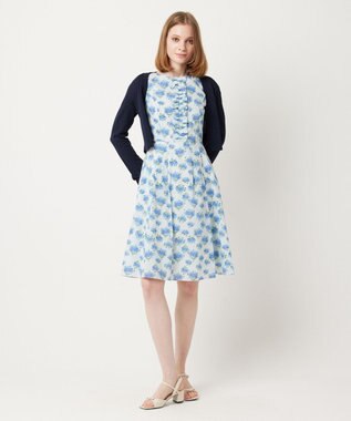 TOCCA 【UV90%以上カット・接触冷感・洗える】PARAPLUIE ボレロ ネイビー系