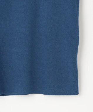 自由区 【セットアップ対応・洗える】レーヨンストレッチフレアスリーブ ニット リッツブルー系