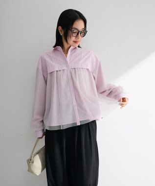 Green Parks イージーケアチュールドッキングシャツ