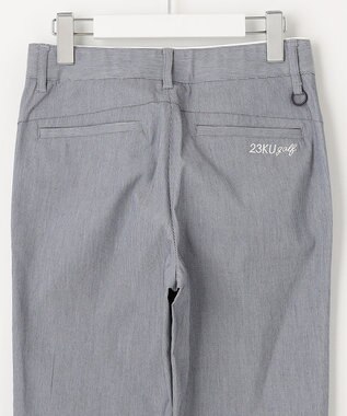 23区GOLF 長年愛される定番！【WOMEN】ハイパワーストレッチ ベーシックパンツ 挿し色で主役に ネイビー系