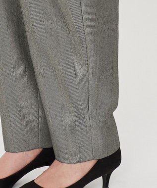 uncrave ヘリンボーンスーツ オールインワン（uncrave WHITE） へリンボーンブラック