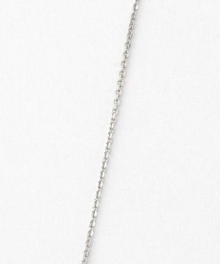 J.PRESS LADIES コットンパール ラリエット ネックレス シルバー系