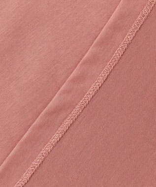 J.PRESS LADIES L プレーティングジャージー バンドカラー カットソー ローズピンク系