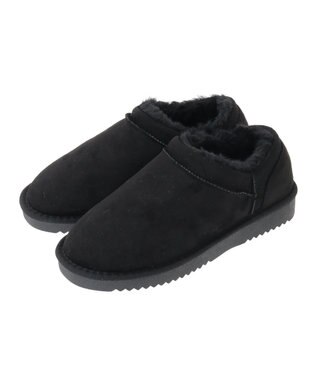 AMERICAN HOLIC 【整履き】ムートンライクブーツ Black