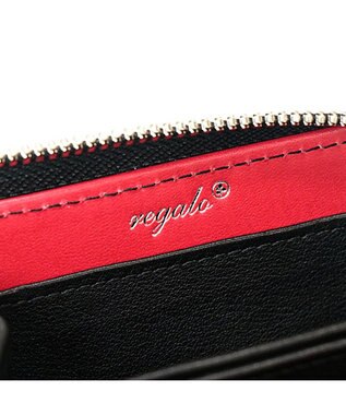 Regalo Felice 【最高級レザー使用】L字ミニウォレット / REGALO BK(ブラック）