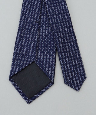 GOTAIRIKU 日本縫製/オリジナル柄【Fermo Fossati】ネクタイ_小紋柄 ネイビー系8