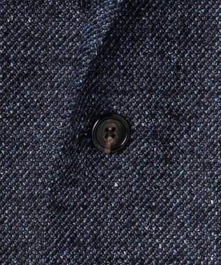 J.PRESS MEN 【ZIGNONE SOUL / ジニョーネ ソウル】 ウールシルクツイード ジャケット ダルブルー系