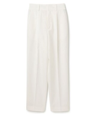 uncrave 【撥水・花粉防止・洗濯機洗い可】クリアツイル テーパードパンツ（uncrave STANDARD） エクリュ