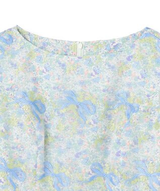 TOCCA 【キャンセル分販売！】【00サイズあり・洗える・消臭】FLORAL MELODY ドレス ブルー系