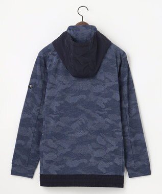 JOSEPH ABBOUD MOUNTAIN 【UNISEX】ドライタッチ クールスキンカモパーカー ブルー系7