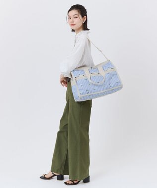 LeSportsac DELUXE MED WEEKENDER/ジャスミンストライプ ジャスミンストライプ