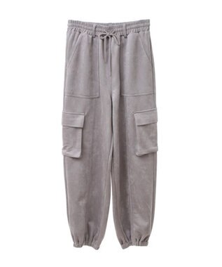 Green Parks ・ＳＵＧＡＲ　ＳＰＯＯＮスエードポンチカーゴパンツ Gray