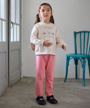 ANY KIDS 【WEB限定】7daysデイリー ネコパンツ ローズ