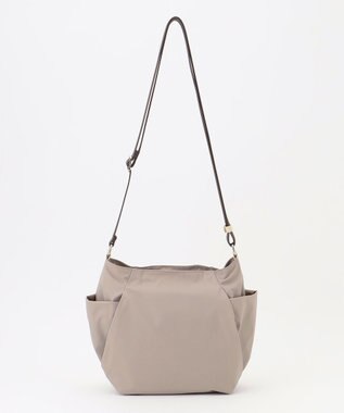 Y'SACCS 【ナイロンタフタ】トラベルショルダー mini グレージュ