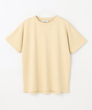 ANY 【新色追加/10色展開/洗濯機可/UVケア/接触冷感】プレミアムベーシック半袖Tシャツ イエロー