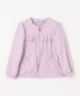 ANY KIDS 【チェリーベリーシリーズ】シャカシャカ リバーシ ブルゾン ラベンダー