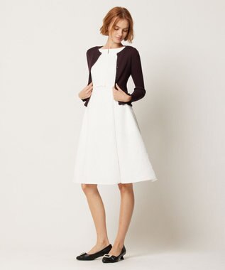 TOCCA 【洗える】RESONATE カーディガン ブラウン系