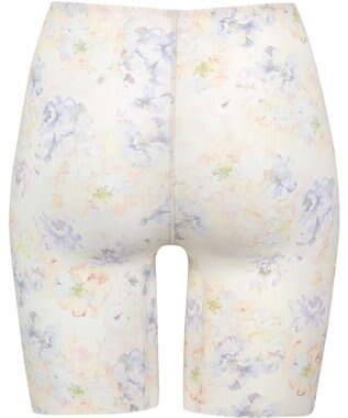 Wing 補整ショーツ 適度におなかとヒップをととのえる ここちよいフィット感 吸汗速乾性(身生地部) 【Pパンツ】 フラット仕上げ(裾部分) ロング丈 KJ4803 ウイング／ワコール クリーム