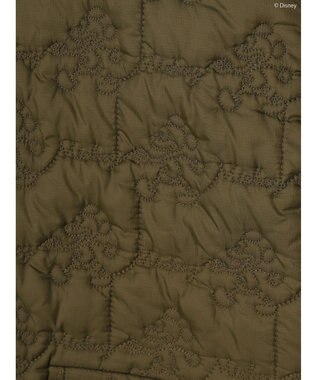 AMERICAN HOLIC ミッキー柄中綿キルトジャケット／Ｍｉｃｋｅｙ Khaki